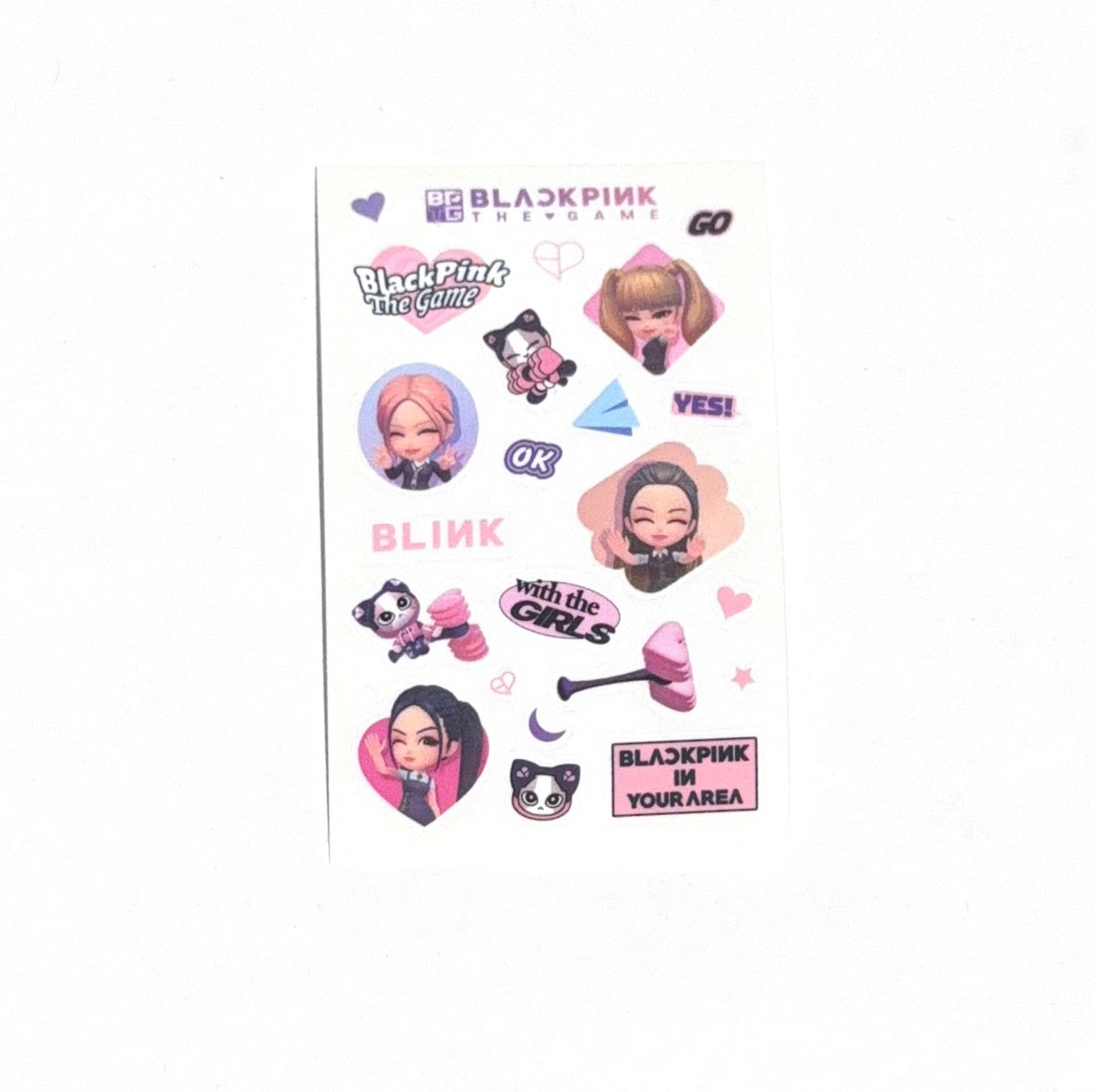 BLACKPINK - The Game OST Collection - Stick Sheet 1