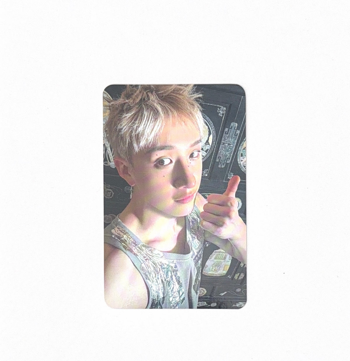 Bang Chan (Stray Kids) - 'THIS & THAT' Music Plant Pre Order Benefit (POB) - Photocard