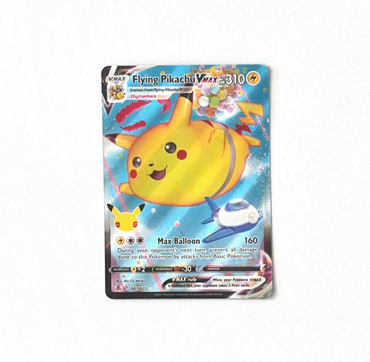 Pokemon TCG - Flying Pikachu VMAX - 007/025 - 25th Celebration - 2021