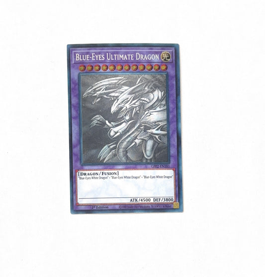 Yugioh TCG - Blue-Eyes Ultimate Dragon - GFP2-EN181 - Ghost Rare 1st Edition
