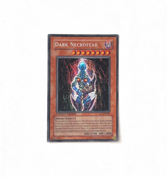 Yugioh TCG - Dark Necrofear - Secret Rare - MC1-EN005 - Limited Edition