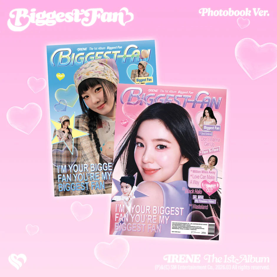 IRENE (Red Velvet)- 1st Album - Biggest Fan - Photobook Vers. (Seoul Saver)