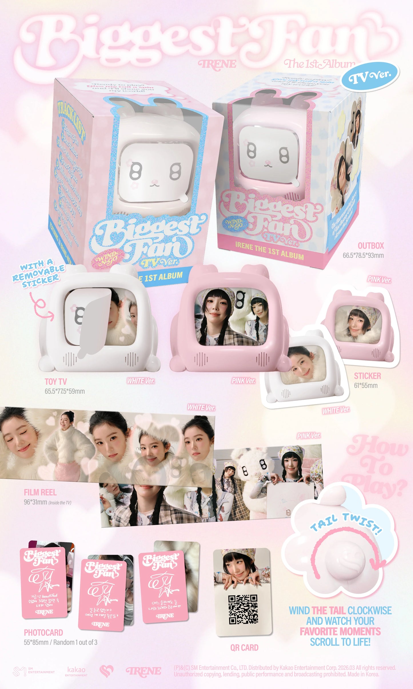 IRENE (Red Velvet)- 1st Album - Biggest Fan - TV Vers. (Smart Album) (Seoul Saver)