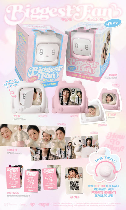IRENE (Red Velvet)- 1st Album - Biggest Fan - TV Vers. (Smart Album) (Seoul Saver)