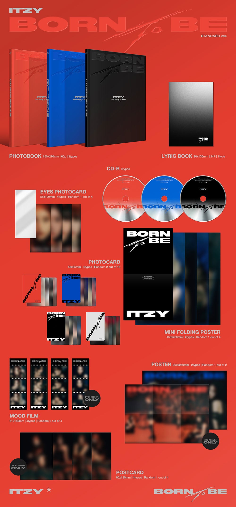 ITZY – Born To Be - Standard Version