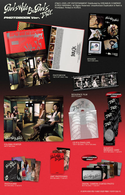ITZY - Girls Will Be Girls - Photobook Version (Seoul Saver)