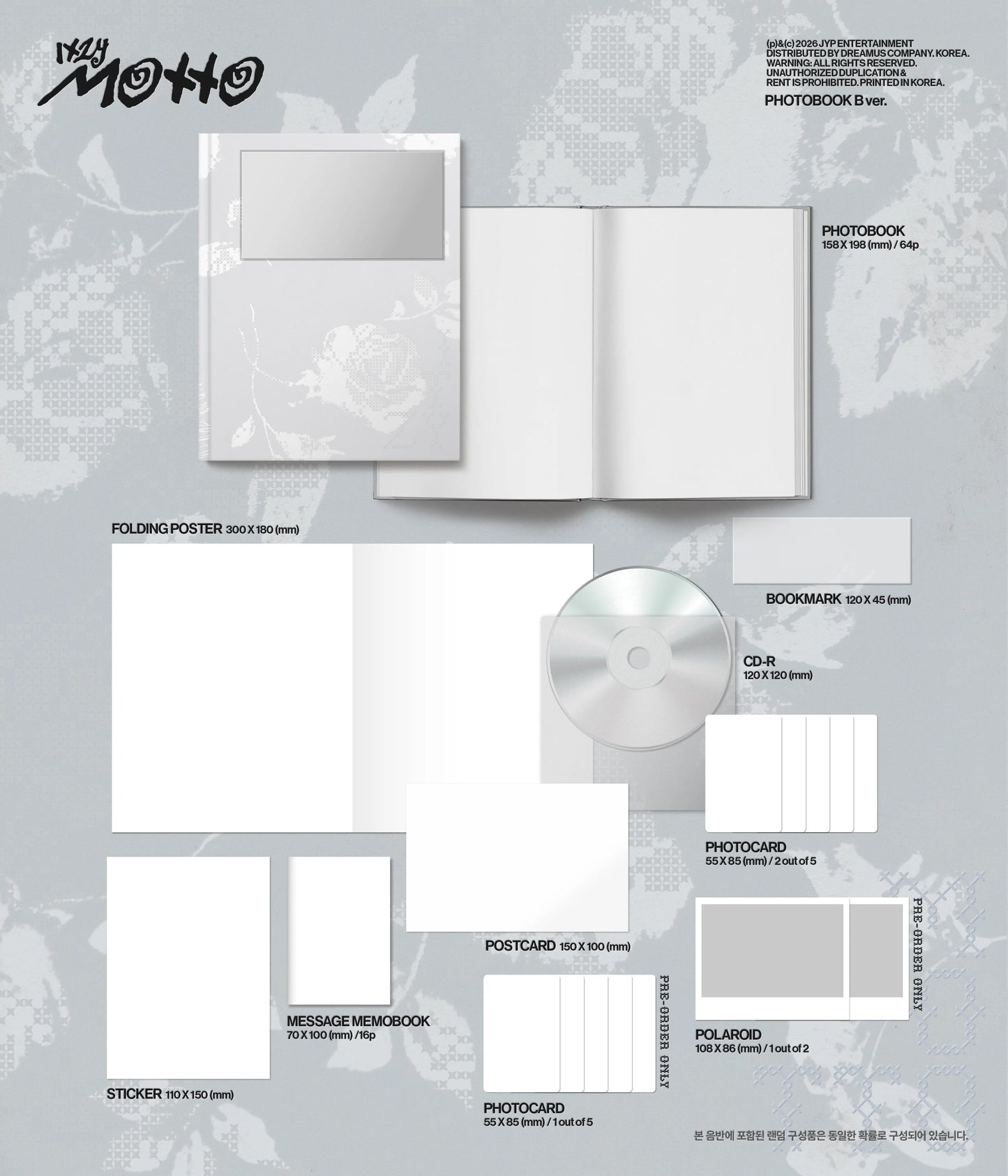 Pre-Order - ITZY - Motto - PHOTOBOOK Vers.