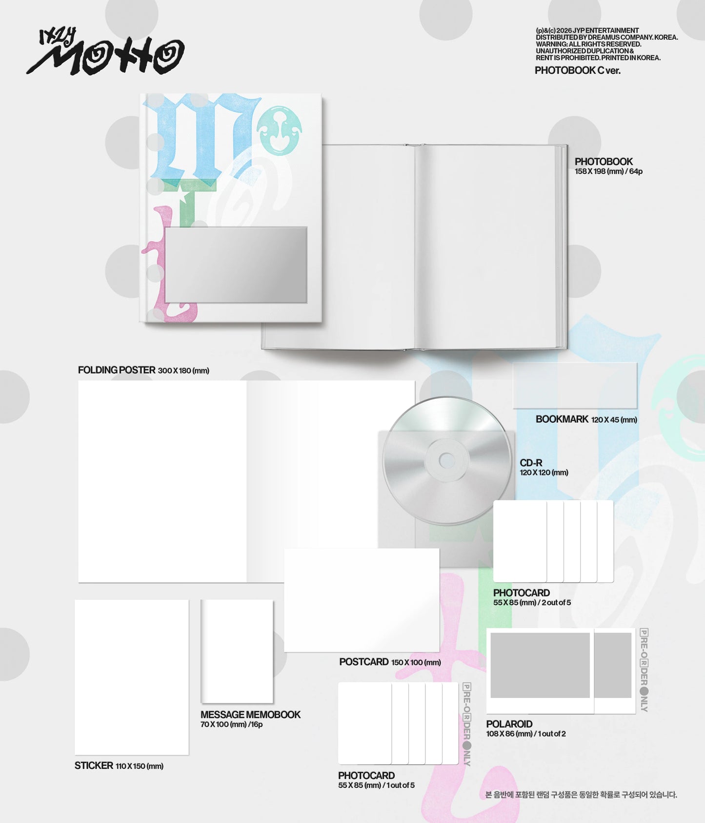 Pre-Order - ITZY - Motto - PHOTOBOOK Vers.