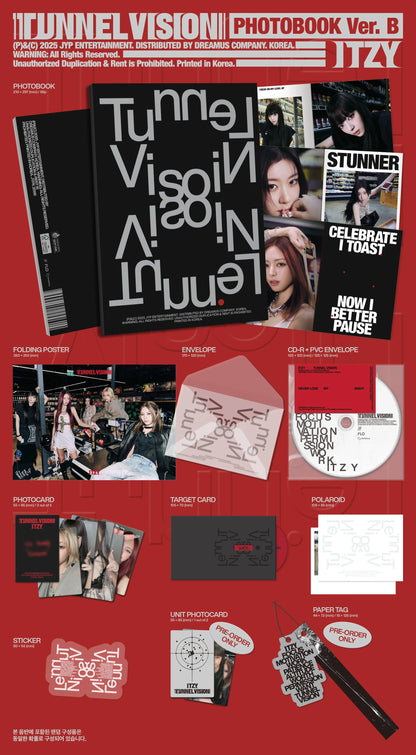 ITZY - TUNNEL VISION - Photobook Version