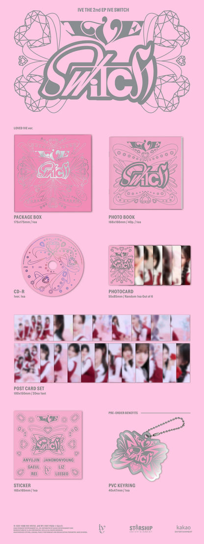 IVE - 2ND EP - IVE SWITCH (Seoul Saver)
