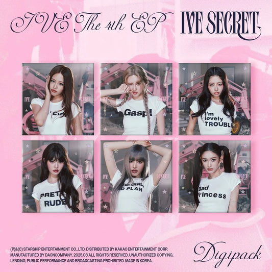 IVE - 4th EP - IVE SECRET - Digipack Ver. (Seoul Saver)