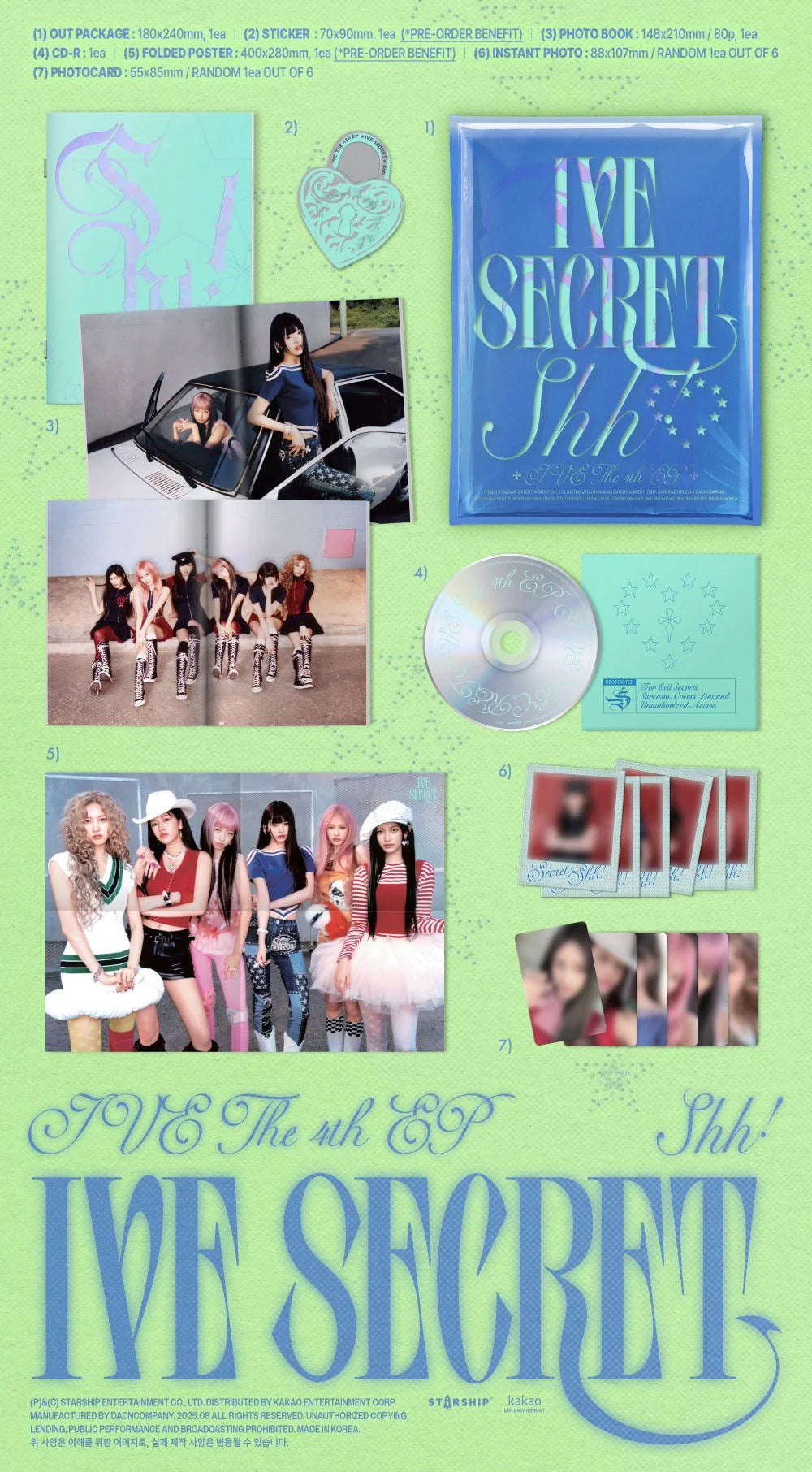 IVE - IVE SECRET - The 4th EP - Standard Version