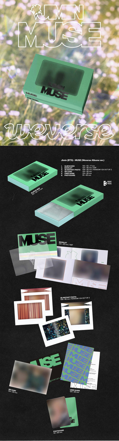 Jimin - BTS - Solo Album - Muse - Weverse Albums Ver.