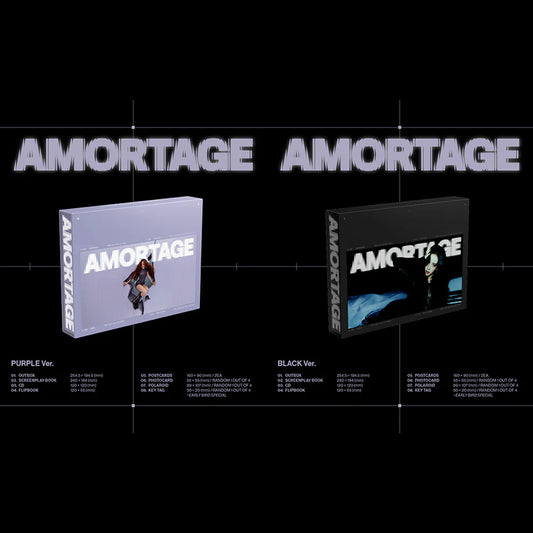 JISOO - Mini Album - AMORTAGE - EXCLUSIVE EDITION (Seoul Saver)