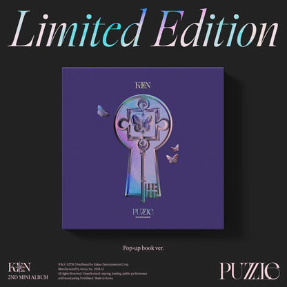 KEN - 2nd Mini Album - PUZZLE - Pop-up Book Ver. - Limited Edition (Seoul Saver)