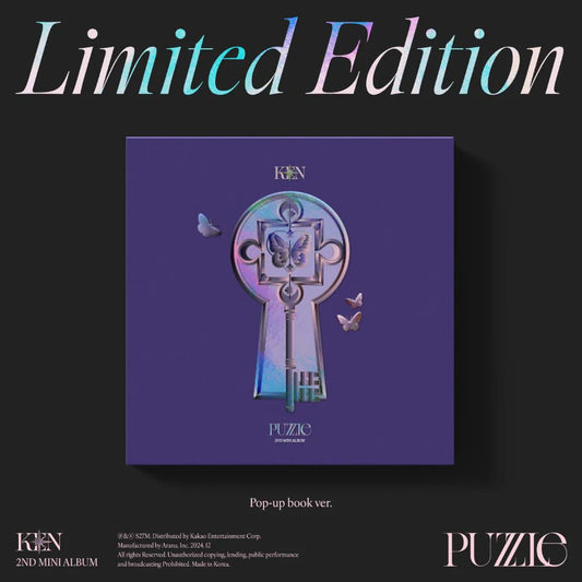 KEN - 2nd Mini Album - PUZZLE - Pop-up Book Ver. - Limited Edition (Seoul Saver)