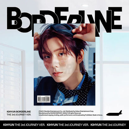 Pre-Order - MONSTA X - KIHYUN - EP - BORDERLINE - THE 3rd JOURNEY Vers.