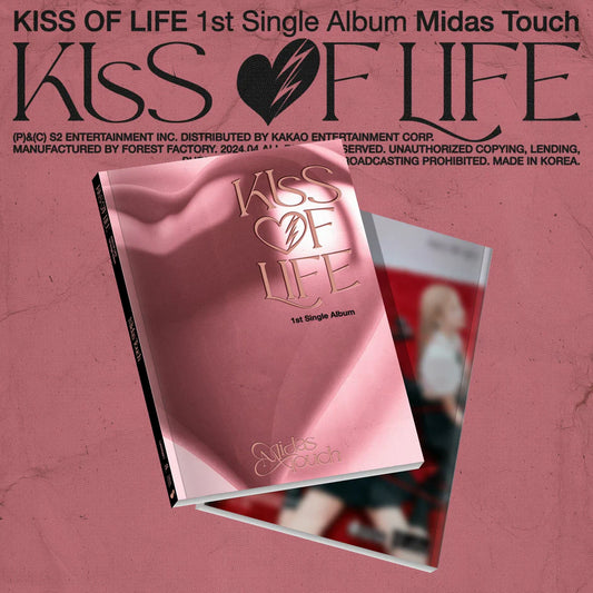 KISS OF LIFE - 1st Single Album – Midas Touch - Photobook Vers. (Pre-Loved 10)