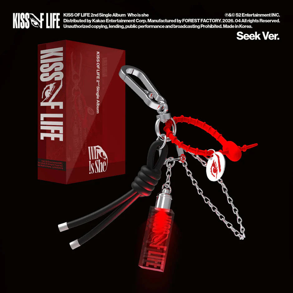 KISS OF LIFE – 2nd Single Album - Who is she - Seek Vers. (Seoul Saver)