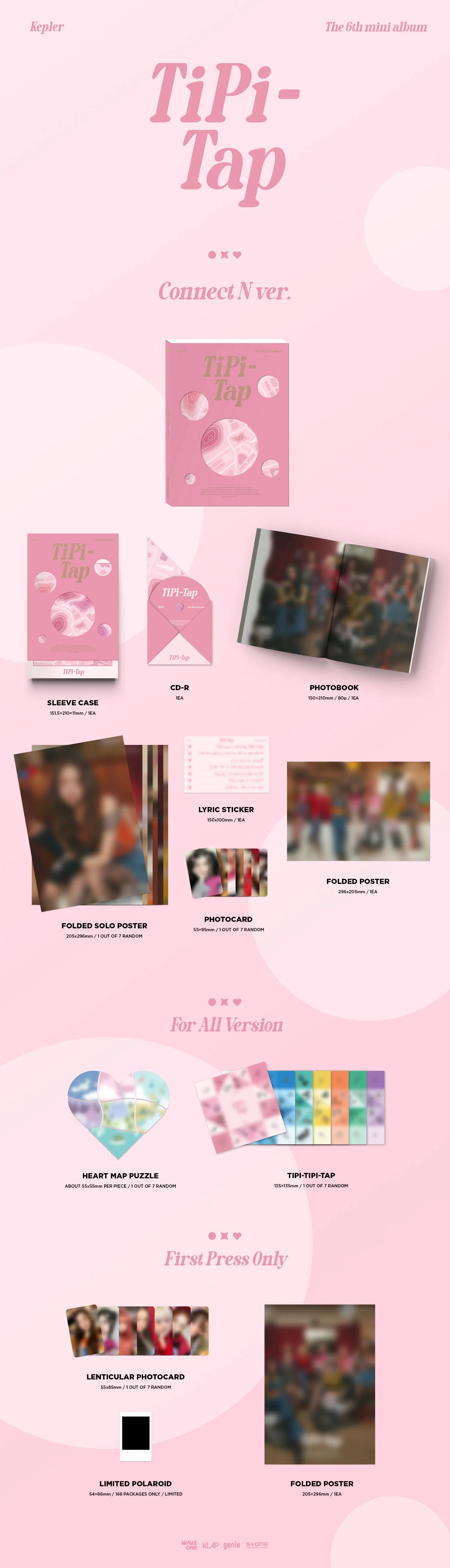 Kep1er - 6th Mini Album - TIPI-TAP - Connect Vers. (Pre-Loved 5)