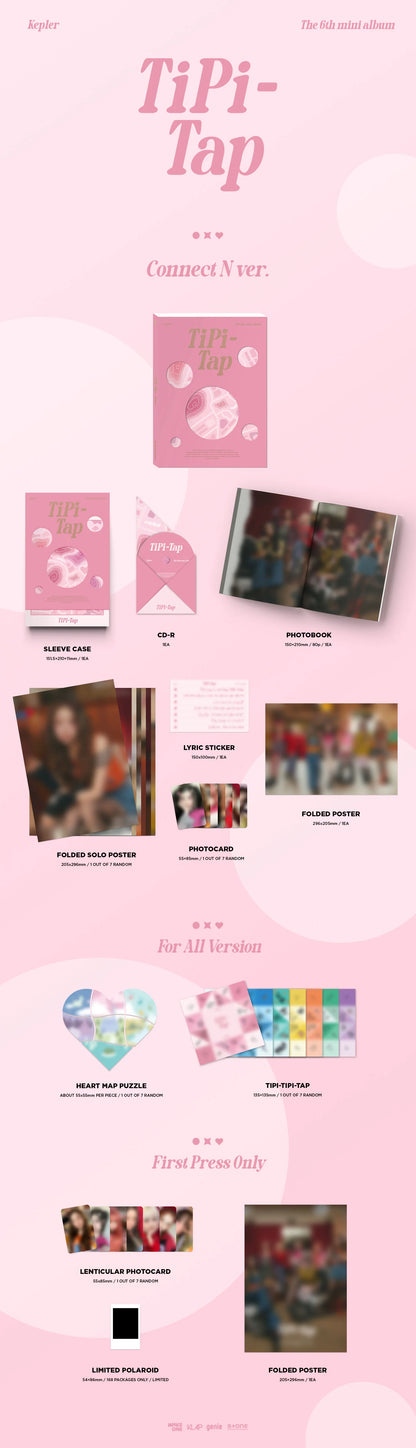 Kep1er - 6th Mini Album - TIPI-TAP - Connect Vers. (Pre-Loved 5)