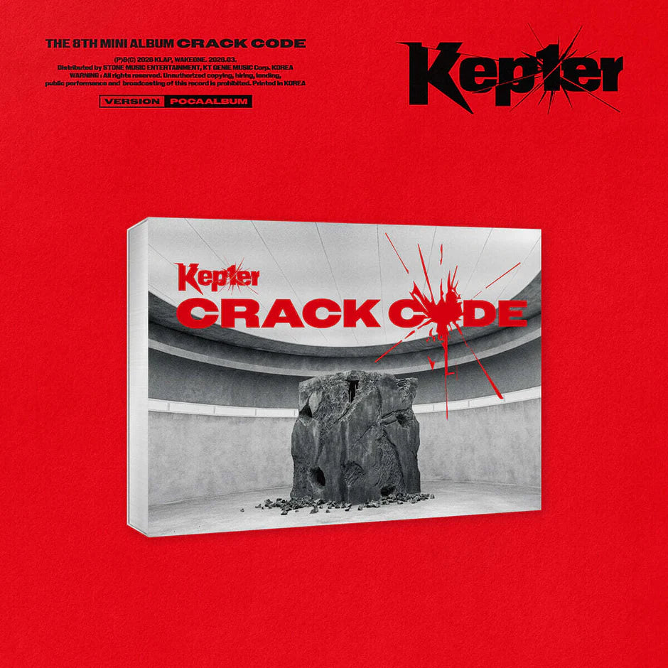 Kep1er - 8th Mini Album - CRACK CODE - POCAALBUM Vers. (Seoul Saver)