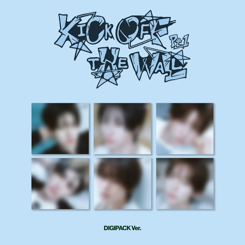 Pre-Order - KickFlip - 5th Mini Album - KICK OFF THE WALL Pt.1 - Digipack Vers.