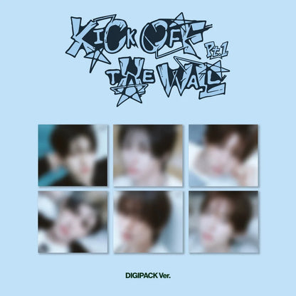 Pre-Order - KickFlip - 5th Mini Album - KICK OFF THE WALL Pt.1 - Digipack Vers.