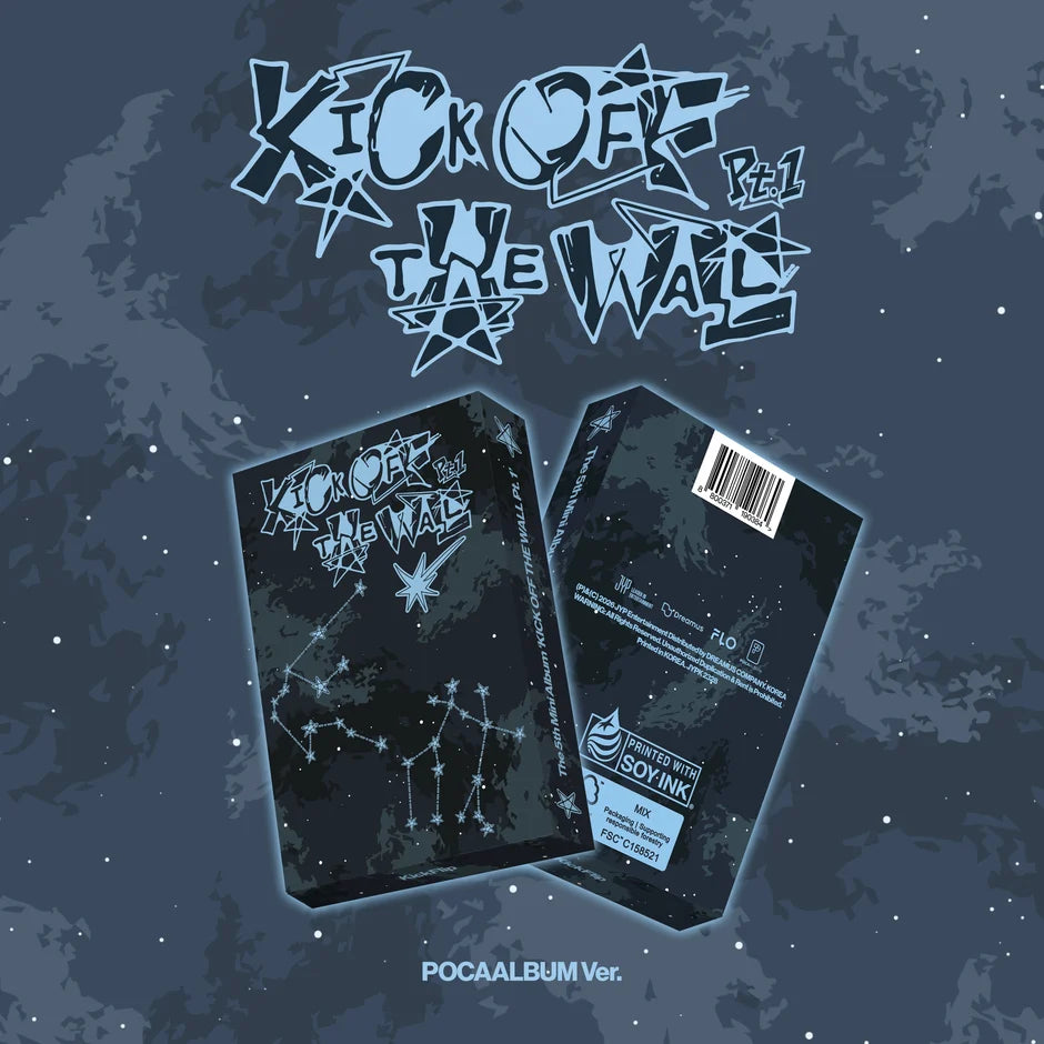 KickFlip - 5th Mini Album - KICK OFF THE WALL Pt.1 - POCAALBUM Vers. (Seoul Saver)