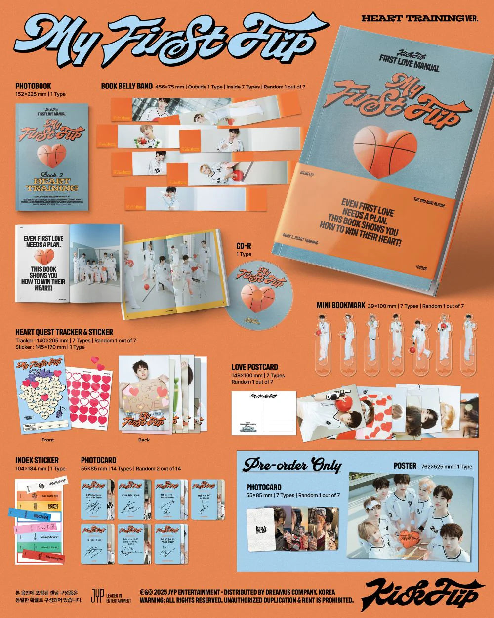 KickFlip - 3rd Mini Album - My First Flip - Standard Ver.