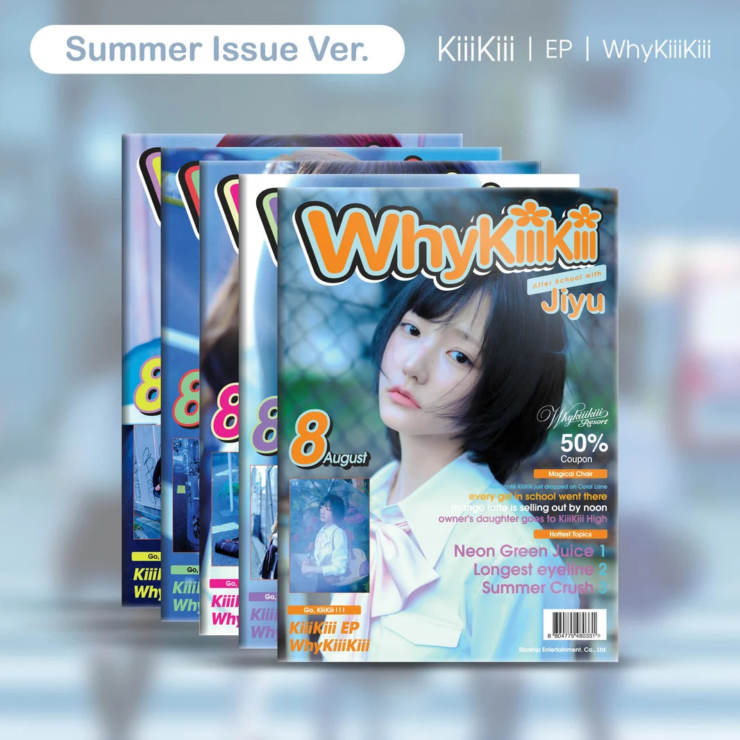 KiiiKiii - EP - WhyKiiiKiii - SUMMER ISSUE Vers. (Seoul Saver)