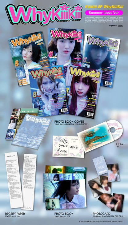 KiiiKiii - EP - WhyKiiiKiii - SUMMER ISSUE Vers. (Seoul Saver)