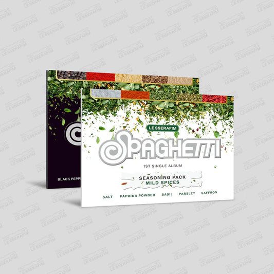 LE SSERAFIM - 1st Single Album - SPAGHETTI - Weverse Albums Ver.