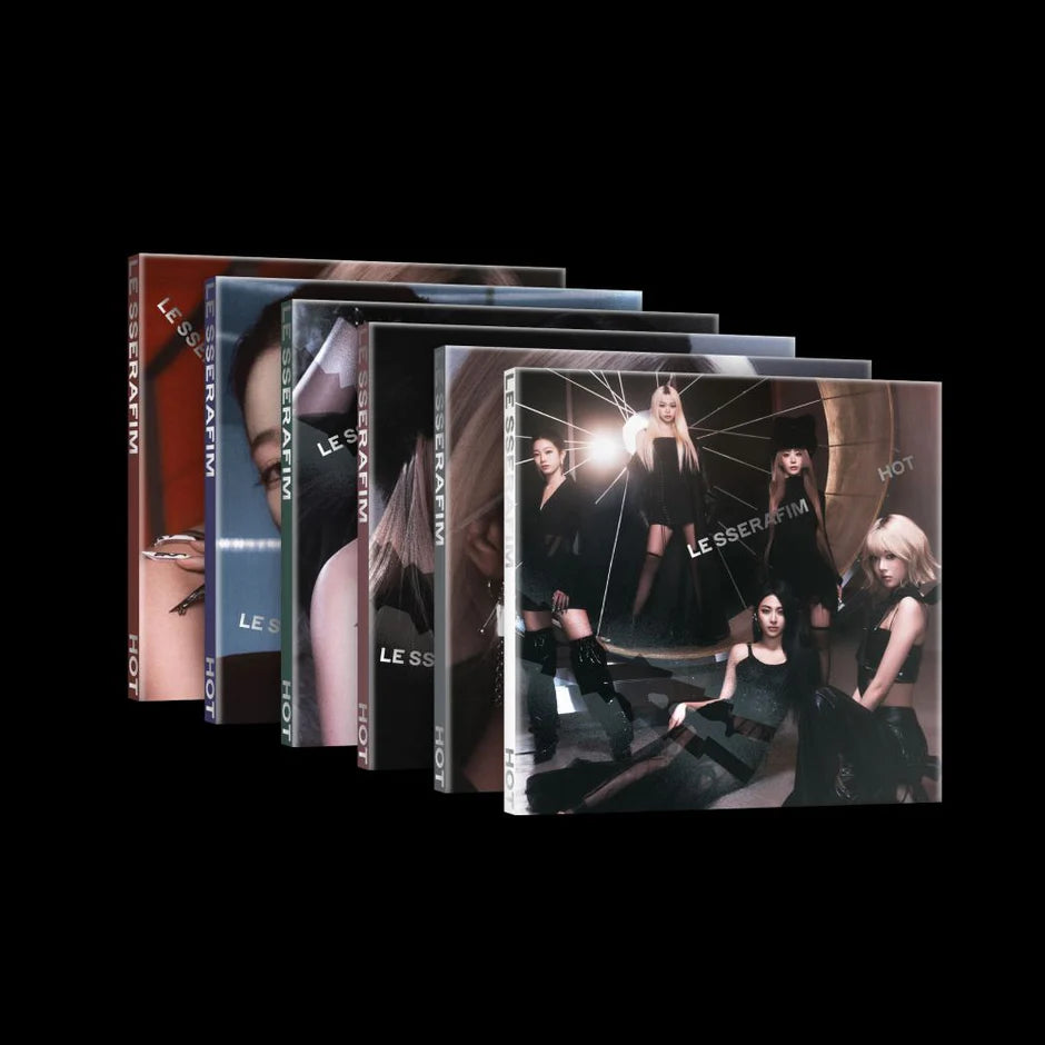LE SSERAFIM - HOT - 5th Mini Album - Compact version (Seoul Saver)