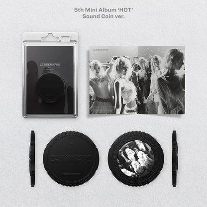 Pre-Order - LE SSERAFIM - 5th Mini Album - HOT - Sound Coin Vers.