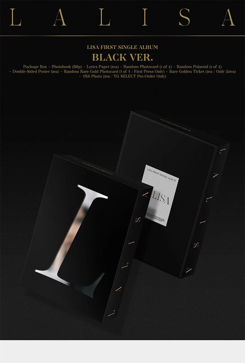 LISA - FIRST SINGLE ALBUM - LALISA (Seoul Saver)