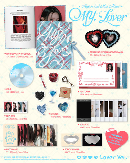 MIYEON - 2nd Mini Album - MY, Lover - Standard Ver.