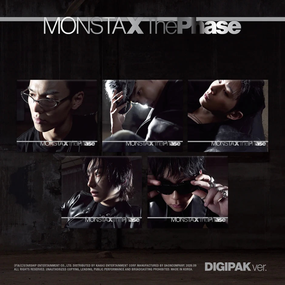 MONSTA X - EP - The Phase - DIGIPAK Vers. (Seoul Saver)