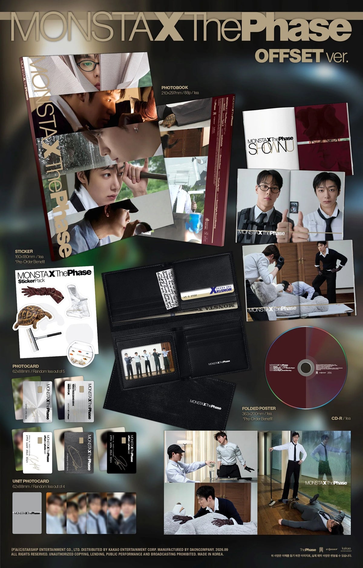 MONSTA X - EP - The Phase - OFFSET Vers. (Seoul Saver)