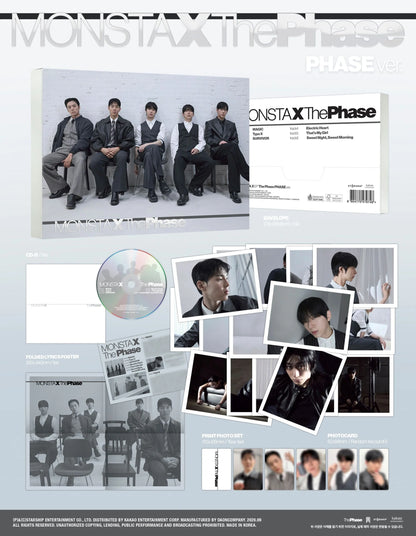 MONSTA X - EP - The Phase - PHASE Vers. (Seoul Saver)