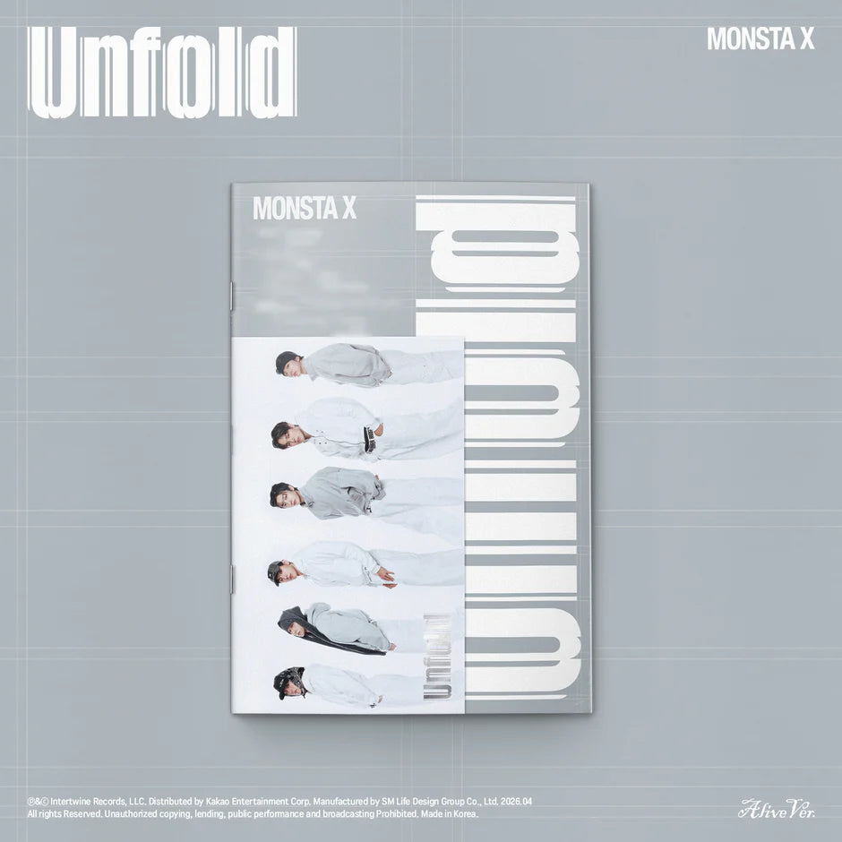 MONSTA X – US ALBUM - Unfold - Alive Vers. (Seoul Saver)