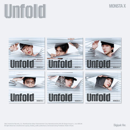 MONSTA X – US ALBUM - Unfold - Digipack Vers. Limited (Seoul Saver)