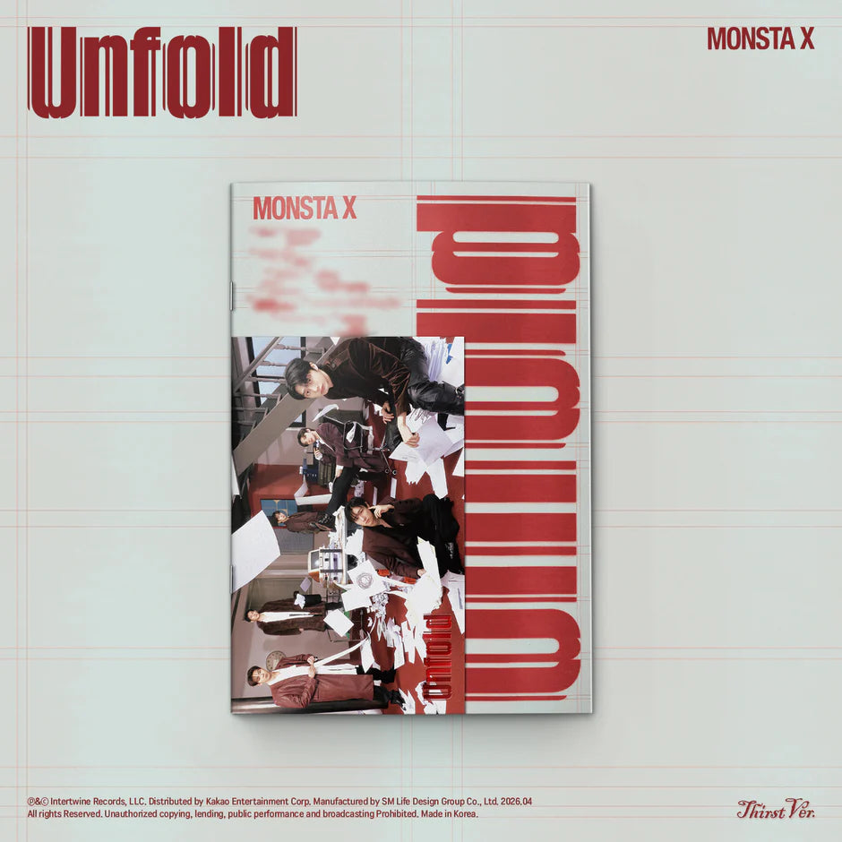 MONSTA X – US ALBUM - Unfold - Thirst Vers. (Seoul Saver)