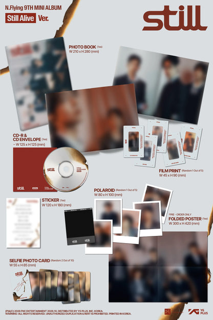 Pre-Order - N.Flying - 9th Mini Album - Still - Photobook Vers.