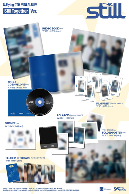 Pre-Order - N.Flying - 9th Mini Album - Still - Photobook Vers.