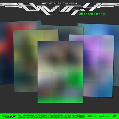 Pre-Order - NCT 127 - 7th Album - BLINGY - JET Poster Ver.