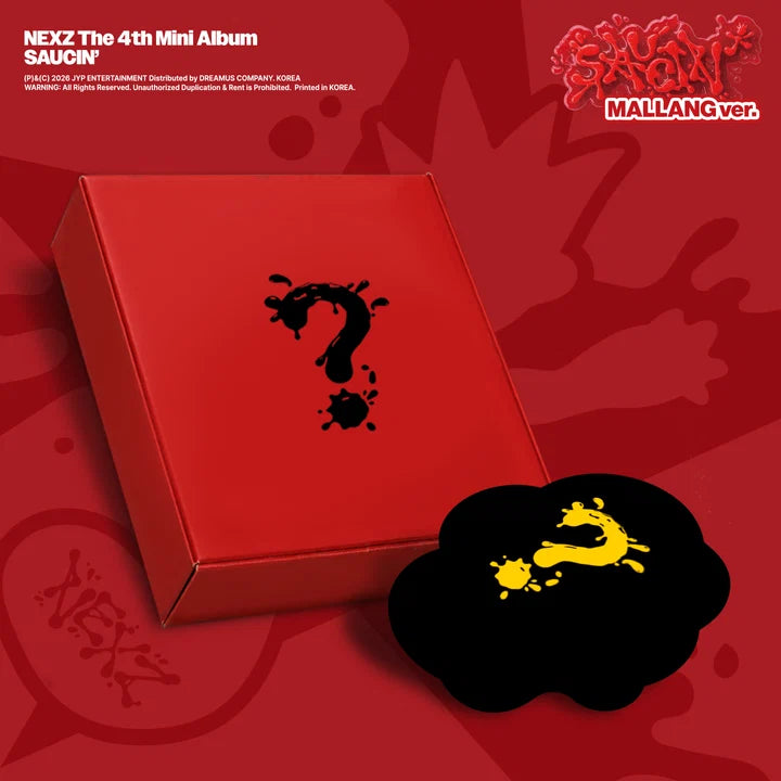 Pre-Order - NEXZ - 4th Mini Album - SAUCIN' - MALLANG Vers.