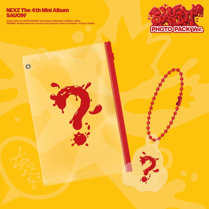 Pre-Order - NEXZ - 4th Mini Album - SAUCIN' - PHOTO PACK Vers.