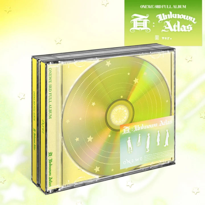 Pre-Order - ONEWE - 3rd Full Album - 面 : Unknown Atlas - 面 Vers.