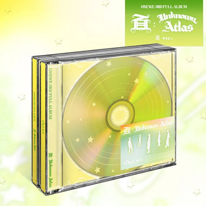 Pre-Order - ONEWE - 3rd Full Album - 面 : Unknown Atlas - 面 Vers.